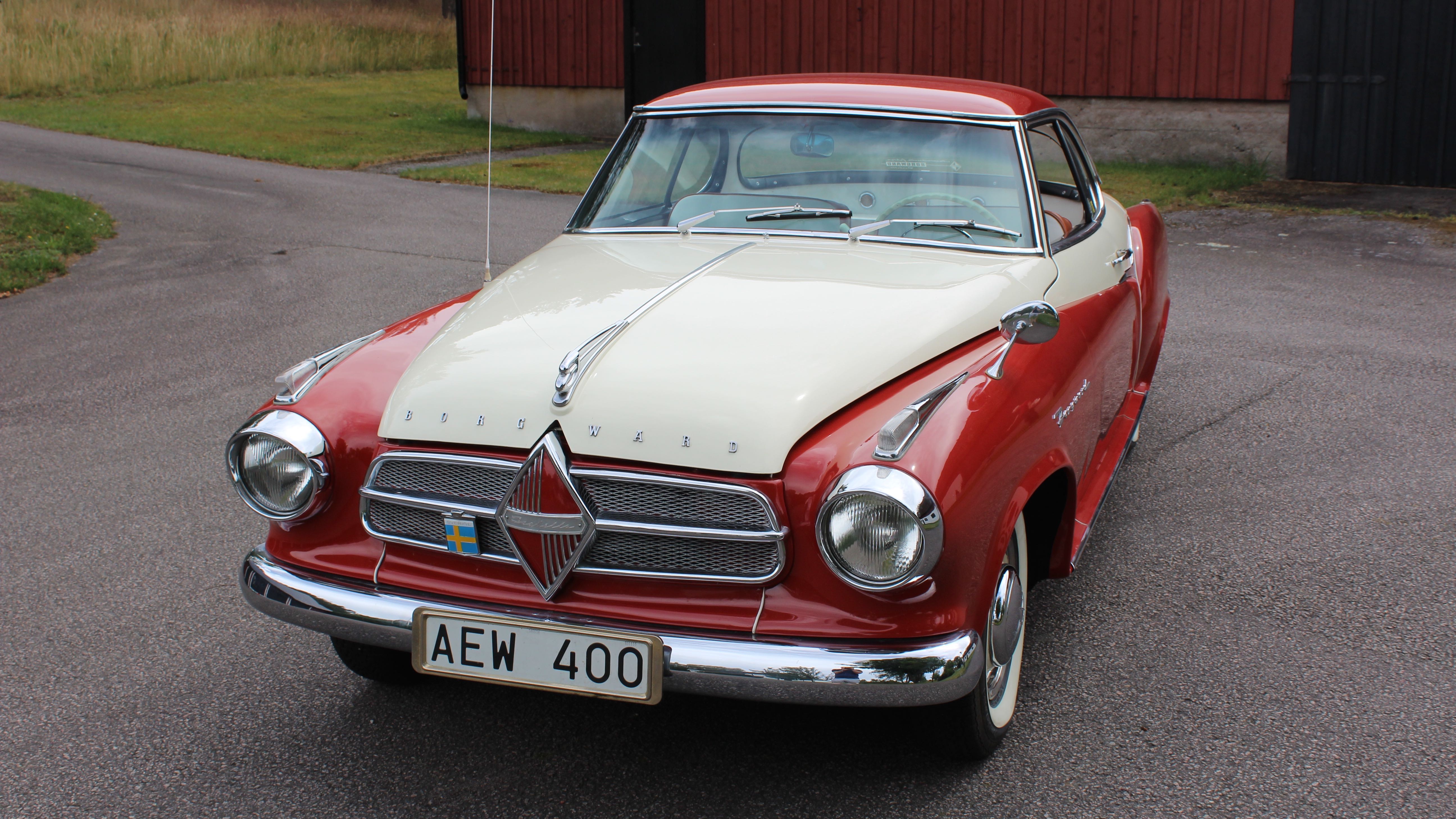 borgward Isabella Coupe snett framifrån